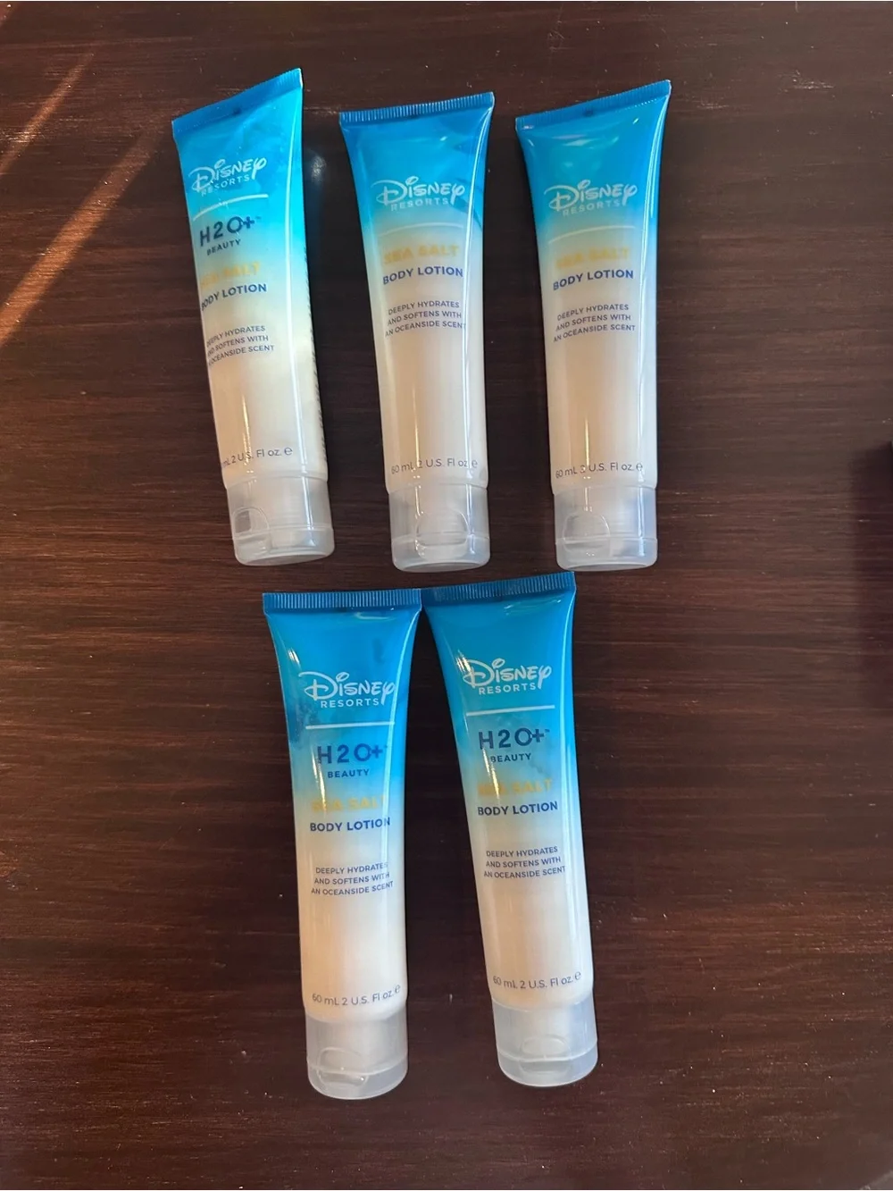 Disney H2O+ Sea Salt Shampoo Conditioner Lotion Soap 16 piece set NEW